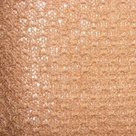 ANDEAN SUN Alpaca Sweater Top, L, Open front, Short sleeves, Textured, Cardigan - Picture 4 of 10